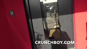 Wow, insane bareback gang bang in sauna! 🔥 - nantes max lava creampied 3 times - crunchboy