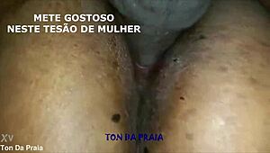 Wow, Starting A Hot Fuck With The Wife's Curvy Brunette Friend!