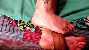 Sunny Grove Gets Her Feet & Pussy Fucked in Wild Doggystyle