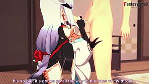 shenhe blowjob pov genshin impact