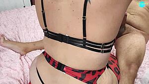 i love how my wife dresses up to seduce me, getting me hard every damn time