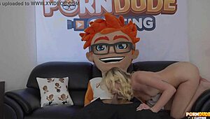 Dixie Lynn, that hot blonde model, got creampied right during her casting interview