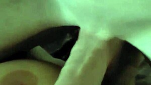 Wife gives ball licking and rimjob sucking homemade with big tits and cum