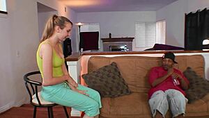 Thick Cock Black Dude Loves Interracial Sex With White Slut Cagle