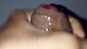hey, watch this gay guy masturbating to cum all over