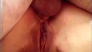 Man, the mom watches our threesome but works two cocks with a happy grin!