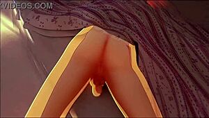 Magic book story part 1 in 3D anime hentai style.