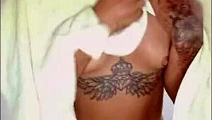 TS Angelique Delivers Intense POV Action with Explosive Cumshot.