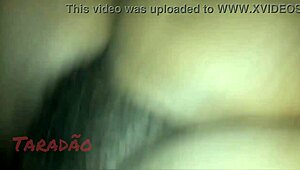 ebony babe rides big black cock in lingerie