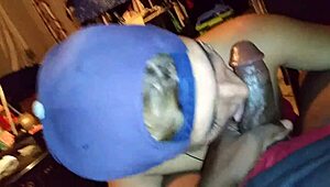 Hey, Check This Cute Latina Sucking Black Cock Hard! Wow!