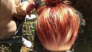 Surprise in the trailer in the woods