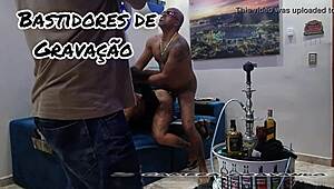 Bastidores Da Gravação Com Casal Bolt Jones E Gata Mistica Em Putaria Amadora