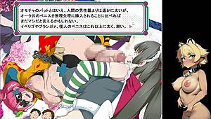 Two Characters Punish Tanuki-chan in Hentai Game