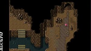 Tina the swordswoman explores the scarlet prison in hrpg