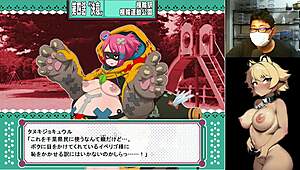 Two Characters Punish Tanuki-chan in Hentai Game