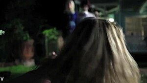 American Poltergeist Girl Teases in Sexy Towel Scene