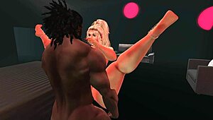 Random Acts of Interracial Sex with Big Cock Slut