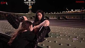I risk lesbian sex on the bridge