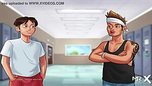 Summertimesaga - Sexy Anime Teen With Big Ass In Hentai Game!