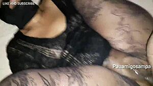 I sucked the married slut's pussy and fucked her hard in both holes