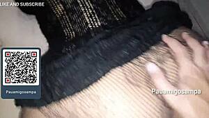 I sucked the married slut's pussy and fucked her hard in both holes