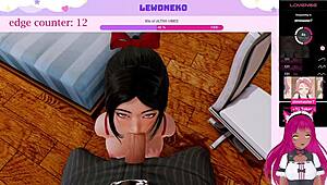 Vtuber Lewdneko Plays Harem Hotel Maid Scene Part 8