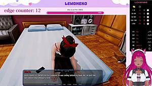 Vtuber Lewdneko Plays Harem Hotel Maid Scene Part 8