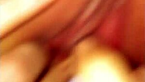 I finger my wife until she reaches a gushing squirting orgasm