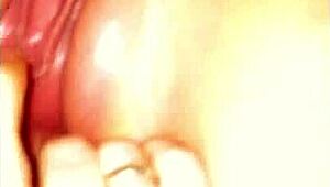 I finger my wife until she reaches a gushing squirting orgasm