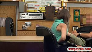 busty babe gets drilled hard by pawn shop creep