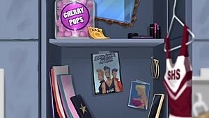 3D Animation Showcases Sexy Gay Scenes With Black Milf