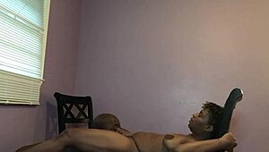 roughly fucked me when he came home early, creampie surprise