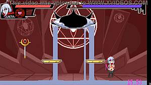 in buzama hentai fight game ep 1, shemale gets bareback rough fuck