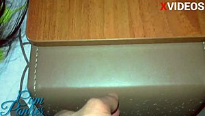 Hey, framed my girlfriend, stole her panties, and came inside! 😜