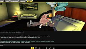 fucking a random guy turned into a wild daddy gangbang with sluts banging hard