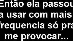 Brazilian prostitute in short dress gets eaten doggy style at work
