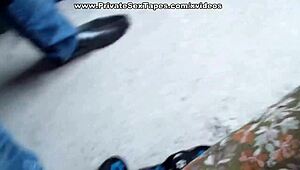 real amateur couple hitting sex ecstasy on the 16th floor 😏