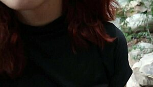 i take my stepsister to the river for a blowjob before bathing