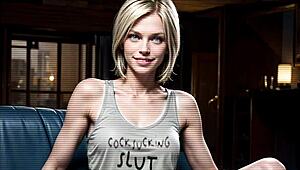 Cybil Bennett Sucks a Massive Cock in Wild 3D Action Scene