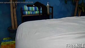 I indulge in a relaxing massage that evolves into intense sex sessions