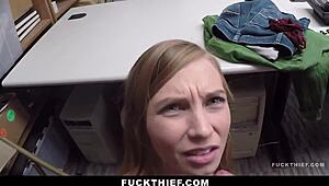 i'm the mall officer who strips and fucks the bent-over suspect to recover stolen goods