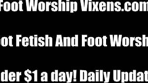 shilo and lorianna, do you adore worshiping feet?