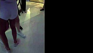 partied at the club and dragged that big guy to the motel for fun