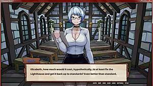 Blonde Slut Rides Cock Hard on Ranch in Breeding Farm Part 18