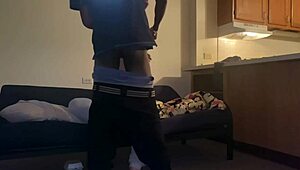 BigDaddyKJ Amazon driver scores big with busty client tip. She rides his monster cock hard.