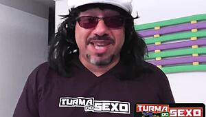 casada novinha doing wild dp with frotinha porn star