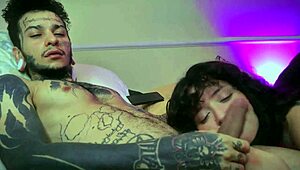 hey, why's my stepmother sniffing and sucking me off like this?