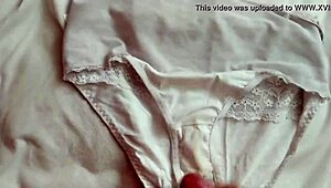 Masturbating With My Girlfriend's Panties
