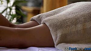 Cutie Gives Hot Footjob