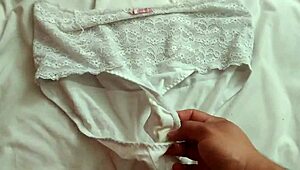 Masturbating With My Girlfriend's Panties